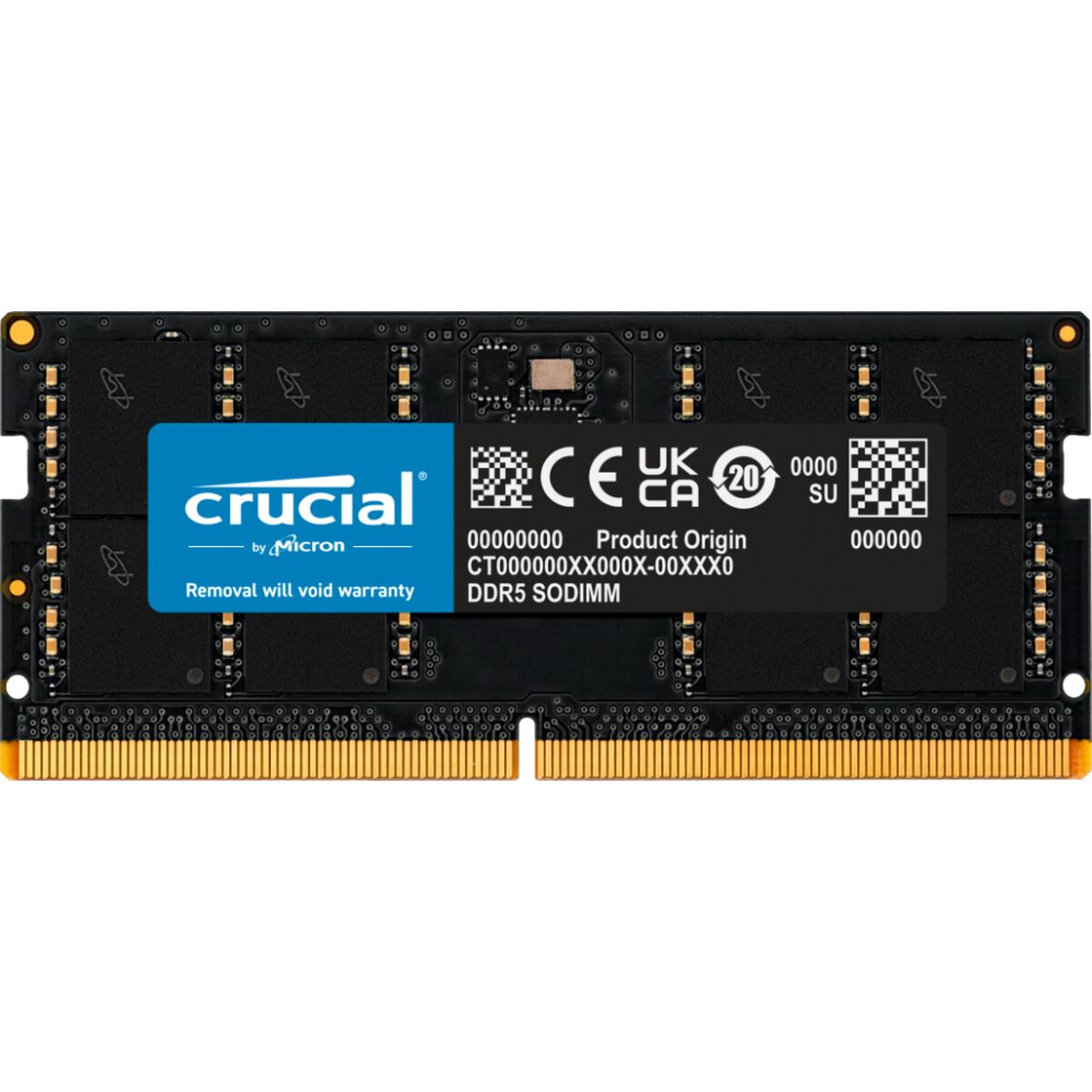RAM Memória Crucial CT32G56C46S5 32 GB DDR5 SDRAM DDR5 5600 MHz