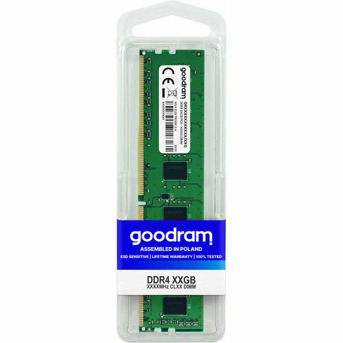 RAM Memória GoodRam GR2666D464L19/16G 16 GB DDR4 CL19 16 GB DDR4 2666 MHz CL19